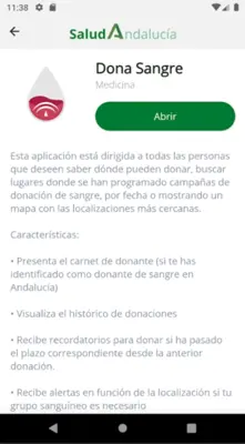 Salud Andalucía android App screenshot 3