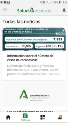 Salud Andalucía android App screenshot 4