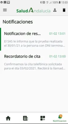 Salud Andalucía android App screenshot 5